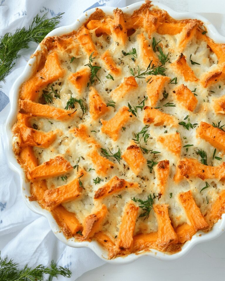 Sweet Potato Fish Pie with Salmon