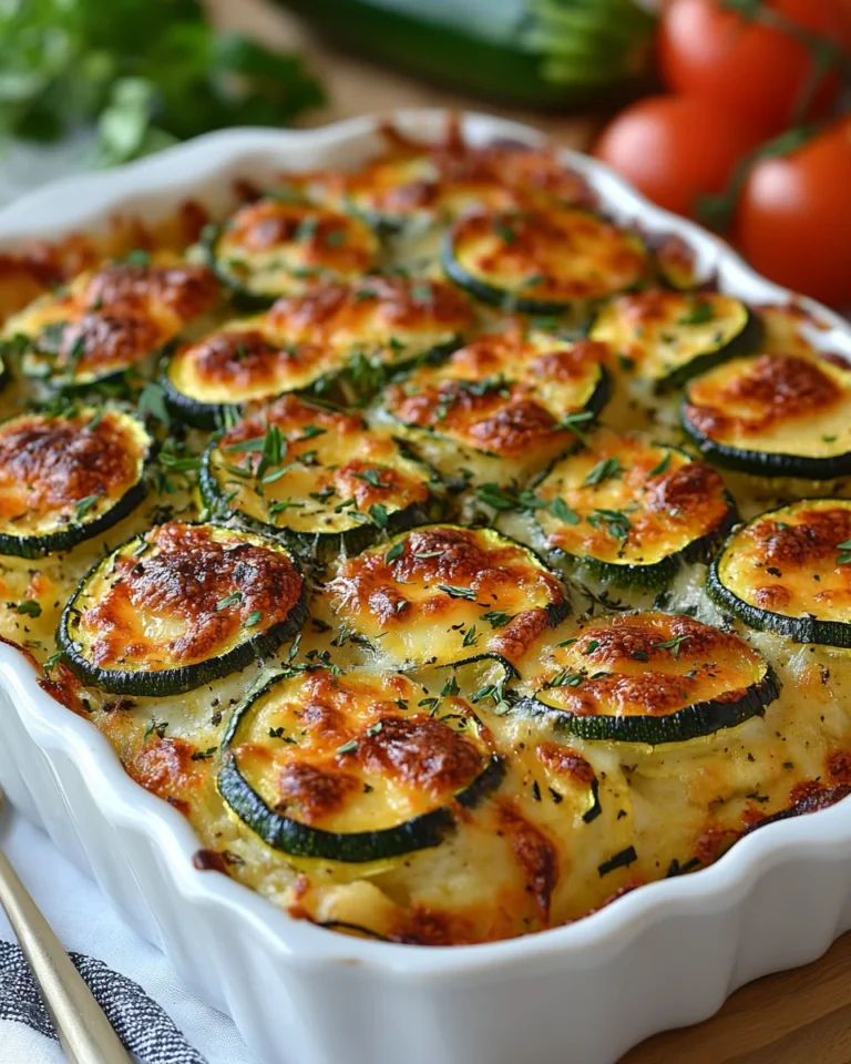Oven-Baked Zucchini and Cheese: A Cozy, Family Favorite